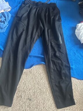 Nike Black Sweatpants with Reflective Swoosh